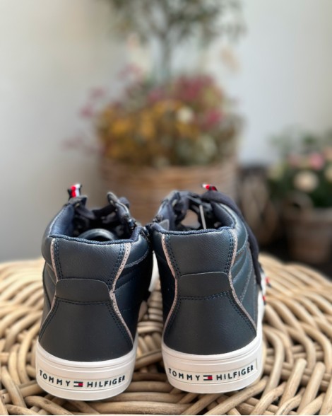 Tenisky dětské Tommy Hilfiger modré